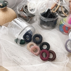 电线圈发绳胶圈扎头发大人橡筋皮圈简约强力高弹力发圈邦头肠圈