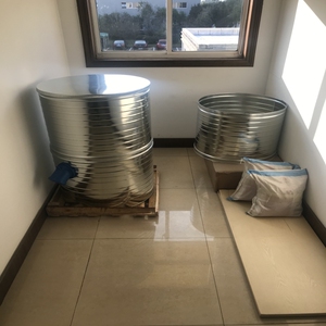 粮仓谷仓玉米家用粮食铁皮彩钢稻谷金属储存仓大容量铁皮桶储粮仓