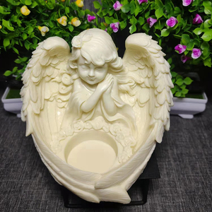 象牙果宝贝少女天使大摆件桌面客厅装饰可爱女孩工艺品送女友礼物