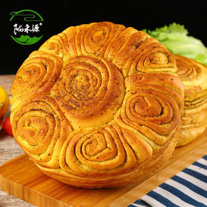 烤花馍青海甘肃特色小吃烤馍花卷馍馍面包早午晚餐美食零食糕点