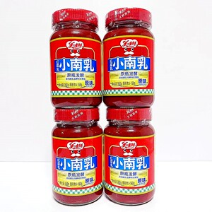 美味鲜小南乳360g*4瓶装火锅醉鹅调味料红焖猪蹄红方香化腐乳扣肉