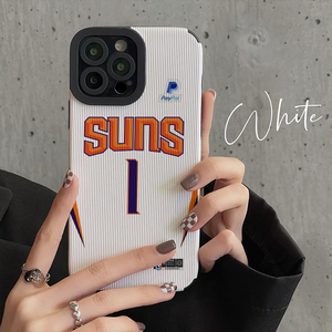 欧美潮牌NBA篮球明星适用iPhone14promax新款苹果13手机壳12简约个性11男女情侣XS/XR高级全包防摔硅胶软15套