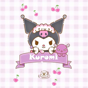 库洛米贴纸电动车三丽鸥摩托车贴画电瓶车可爱卡通防水划痕装饰