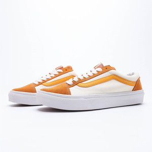 00靓丽_俏女人淘宝vans范斯女鞋小脏橘style36低帮帆布鞋脏橘色板鞋