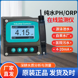杭州博朗仪表在线ph测试仪工业锅炉废污纯水ph/orp监测仪ph计仪器