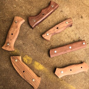 榉木刀杆实木老式刀把替换木柄厨房刀具手柄配件铲柄青冈木菜刀柄