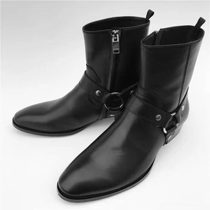 slp风格hedi潮流chelsea boot麂皮环扣切尔西靴男马丁0人付款428.