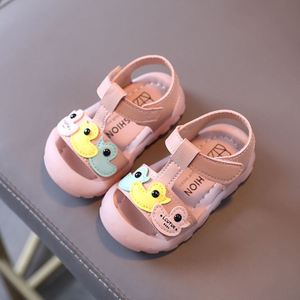 婴儿凉鞋夏季女宝宝0-1岁6八九十个月软底童鞋公主学步鞋幼儿凉鞋