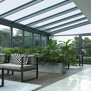 【凤铝】阳光房定制加工欧式别墅户外花园钢化中空隔音玻璃断桥铝