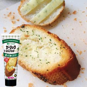 现货网红日本原装丘比蒜香黄油味 吐司酱蒜蓉烤面包酱烘焙酱100g