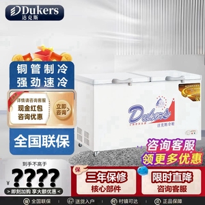 兴南达克斯商用冰柜冷柜卧式茶叶保鲜冰箱大容量海鲜肉类急冻柜