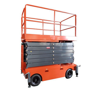 恒载叉车全自动液压车剪叉式高空作业台地牛托盘升降搬运装卸车载