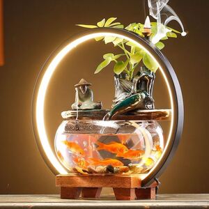 陶瓷流水小摆件创意-淘宝拼多多热销陶瓷流水小摆件创意货源拿货 - 阿