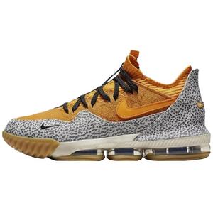 Nike LeBron 16 Low Safari 低帮 詹姆斯16代石斑拉链 CI3358-800