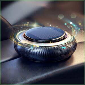 車格仕乔十三乔北太阳能旋转车载香薰创意汽车香水除异味香水座