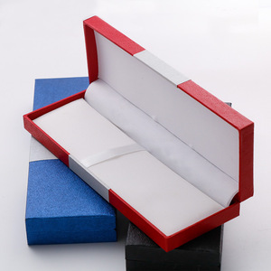 翻盖盒礼品红色包装盒子黑色钢笔盒硬盒礼品笔盒塑胶商务广告笔盒