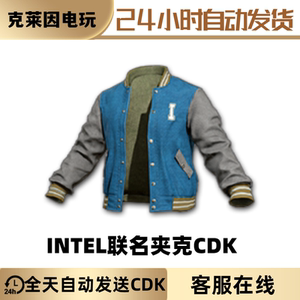 pubg绝地求生steam吃鸡英特尔intel联名限夹克皮肤cdk定制夹克