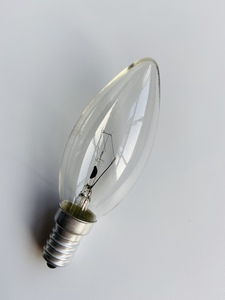 普通钨丝小球泡 E27/E14螺口 白炽照明灯泡25w 40w可调光台灯家用