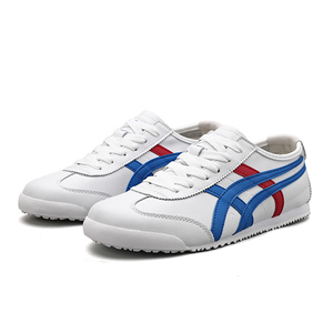 tiger鬼冢春夏季男鞋虎牌经典女鞋透气帆布鞋阿甘鞋虎冢小白鞋子41人