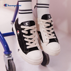 champion冠军女鞋帆布鞋2022夏季新款鞋子休闲小白鞋运动鞋男旗舰
