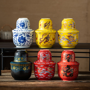 黄酒煮酒器温酒壶酒壶家用烫酒壶黄酒壶白酒酒具老式中式花雕酒杯