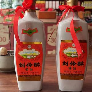 刘伶醉特曲光瓶55度500ml*6瓶装浓香型白酒2018收藏老酒