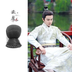 汉服男童头饰汉服古风小公子髻侠女风发包发冠男款书生古装假发包