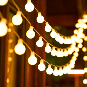 户外露营氛围灯天幕装饰彩灯阳台摆摊星星灯串圣诞装饰led小灯泡