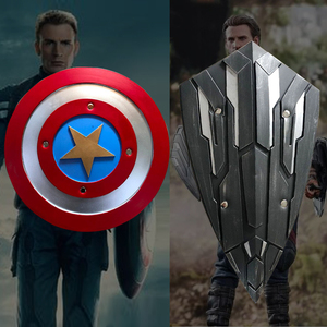 美国队长的盾牌金属复仇者联盟儿童玩具模型周边武器道具装饰美盾