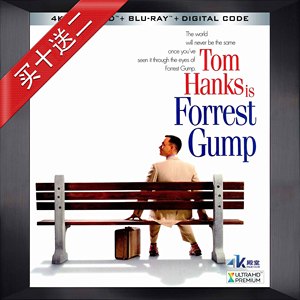阿甘正传 双碟版 4K UHD 蓝光碟 1994 光盘 全景声 国语中字