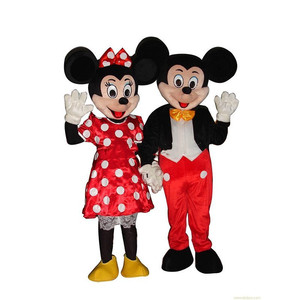 卡通人偶服装迪士尼米老鼠米奇米妮成人穿行走发传单活动玩偶服