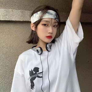 帅气网红新款发带女生时尚止汗夏天运动头带健身短发瑜伽吸汗跑步
