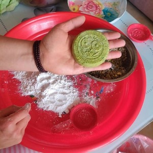 包邮潮汕红桃粿印鼠壳粿印圆粿印特色小吃节日做粿印diy塑料模具