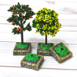 1998璇淘宝fzf studio原创手工编织圣诞树磨砂金珠松树挂饰 diy礼物