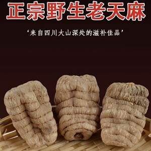 野生乌天麻纯天然西藏四川深山头疼头晕非云南昭通天麻切片打磨粉