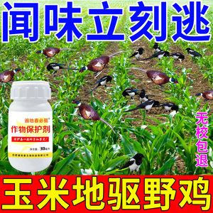 强效驱鸟剂玉米地花生地果园菜园驱野鸡麻雀药防鸟赶鸟神器吓鸟兽