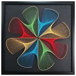 线绕钉子画材料