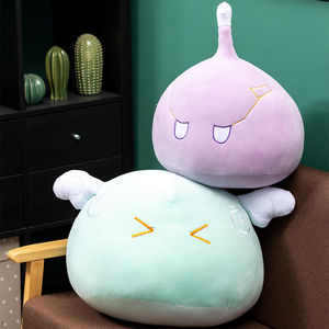 可爱动漫原神游戏二次元周边元素史莱姆抱枕玩偶团子毛绒玩具礼物