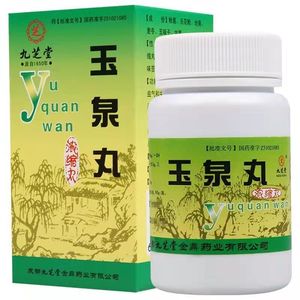 九芝堂 玉泉丸 60g*1瓶/盒 养阴生津止渴除烦用于糖尿病 消渴症血糖