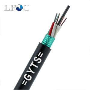 立孚LFOC层绞式铠装单模室外光缆室外架空管道皮线光纤线GYTS16芯