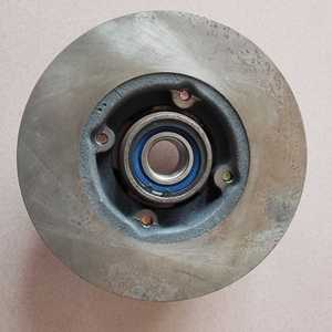 时风电动汽车 gd04a gd04b碟刹前刹车盘 前轮轴承轴头总成制动盘