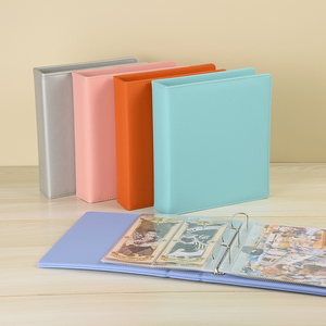 a5明信片收纳册活页相册收集diy小卡卡册6寸3寸4寸8寸透明内页生写