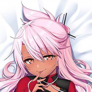 fate魔法少女伊莉雅 克洛伊 小黑动漫抱枕 等身长抱枕 枕头套定制