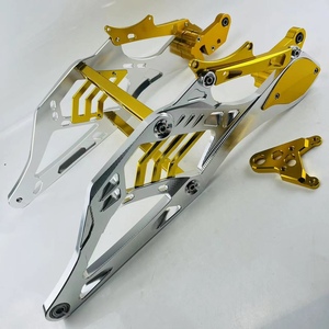 鬼一战速劲战四代目小龟 铝合金平叉龙骨 排骨平叉 cnc改装平叉