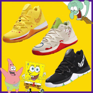 耐克aj欧文6代篮球鞋男5代海绵宝宝篮球战靴耐磨防滑男女情侣休闲