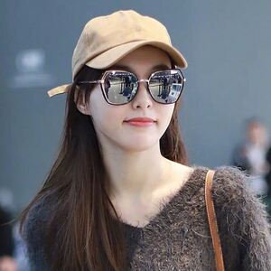 墨镜适合小脸新款方框墨镜女高级感ins韩版网红眼镜百搭圆脸太阳