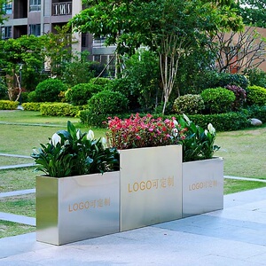 花箱市政花槽商业街组合花架定制房地产移动花坛围栏隔断160人付款