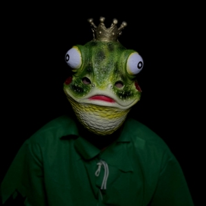 青蛙面具全脸儿童活动表演直播道具搞怪沙雕3d面罩可爱动物头套男