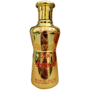 剑南春集团52度金剑南24k 小金瓶小酒版100ml装 收藏自饮