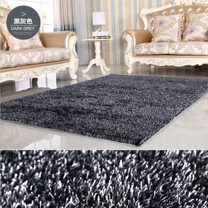韩国丝亮丝地毯客厅免洗茶几垫卧室床边毯服装店橱窗瓷砖装饰地毯